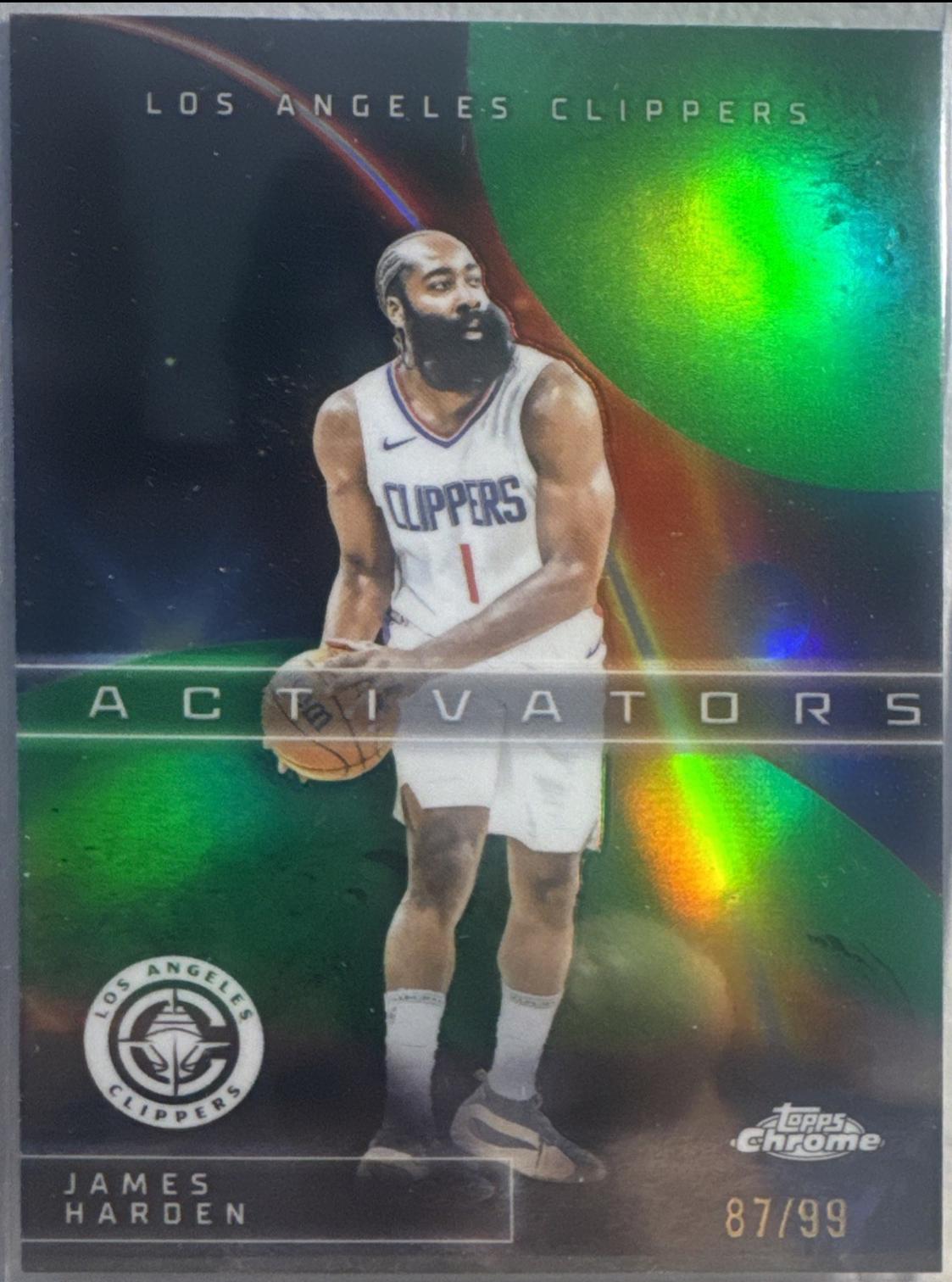 James Harden [Green Refractor] #AC-8 Prices | 2025 Topps Chrome