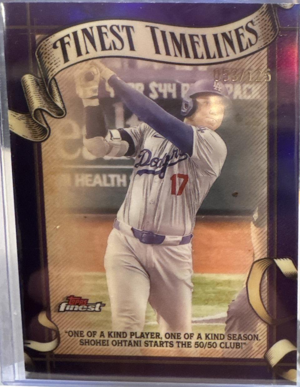 Shohei Ohtani [Purple Refractor] #FT-12 Prices | 2025 Topps Finest
