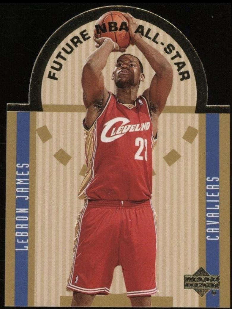 LeBron James #E15 Prices [Rookie] | 2003 Upper Deck Future All