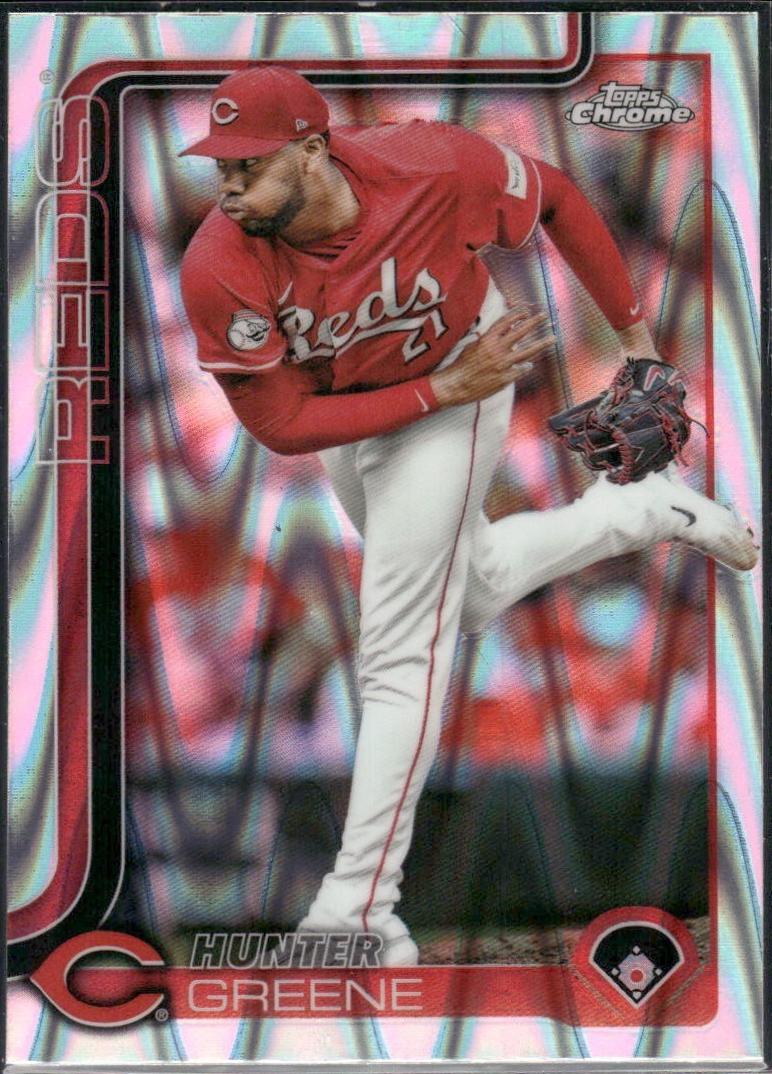 Hunter Greene [Raywave] #91 Prices | 2025 Topps Chrome | Baseball