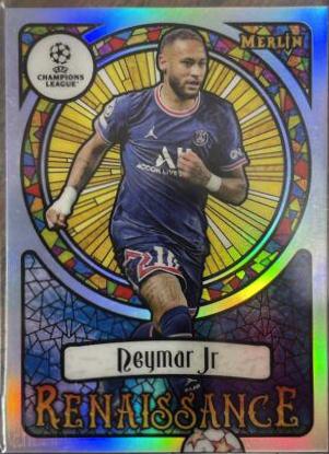 Neymar Jr #R-5 Prices | 2021 Topps Merlin Chrome UEFA Renaissance