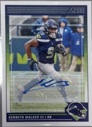 Kenneth Walker III [Signature] #255 Prices | 2024 Panini Score