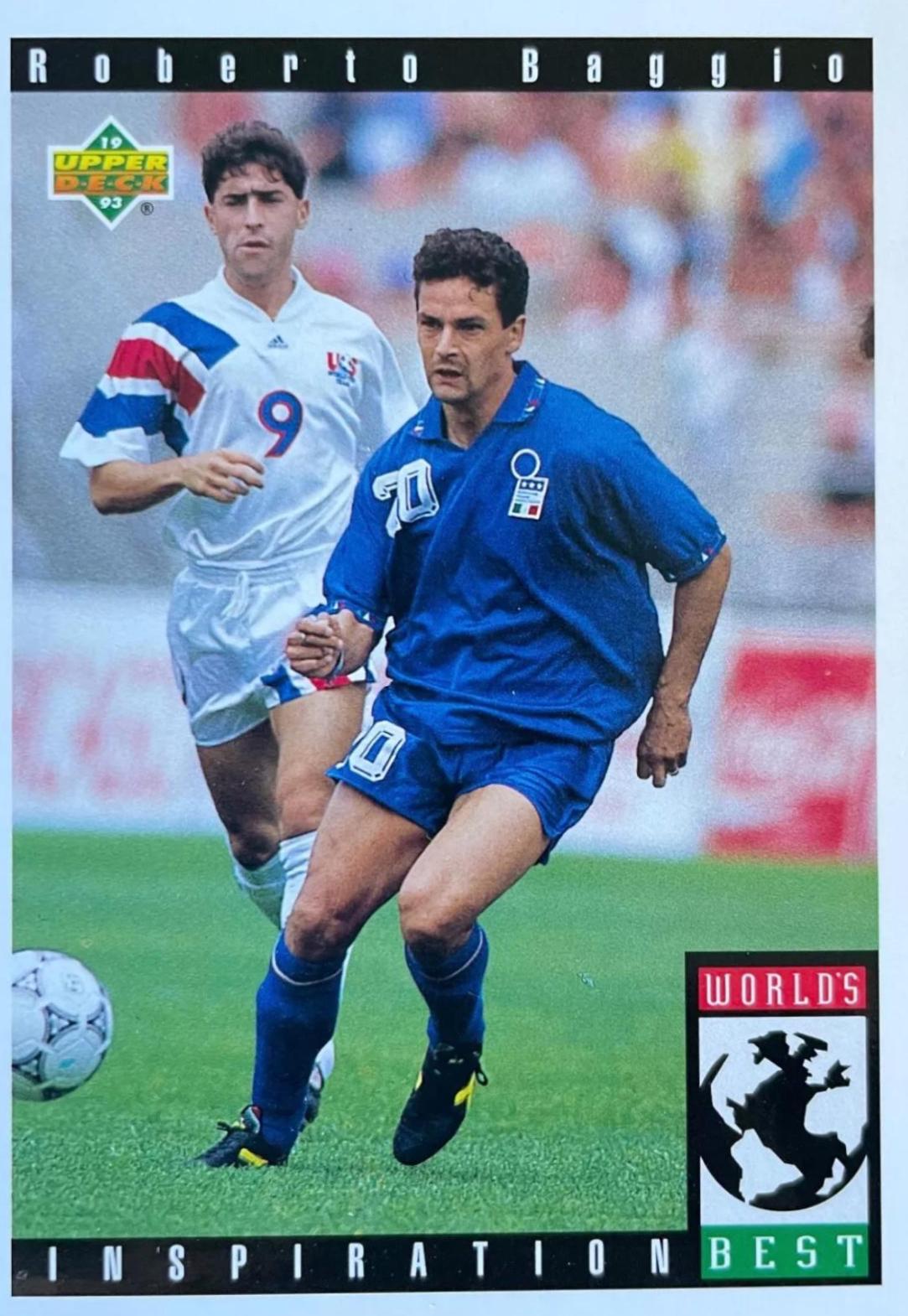 Roberto Baggio #109 Prices | 1993 Upper Deck World Cup Soccer