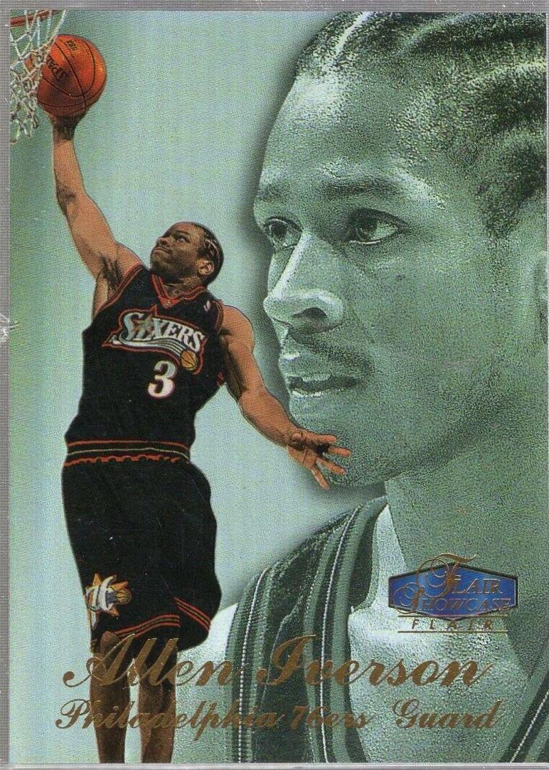 Allen Iverson [Row 3] #3 Prices | 1997 Flair Showcase | Basketball