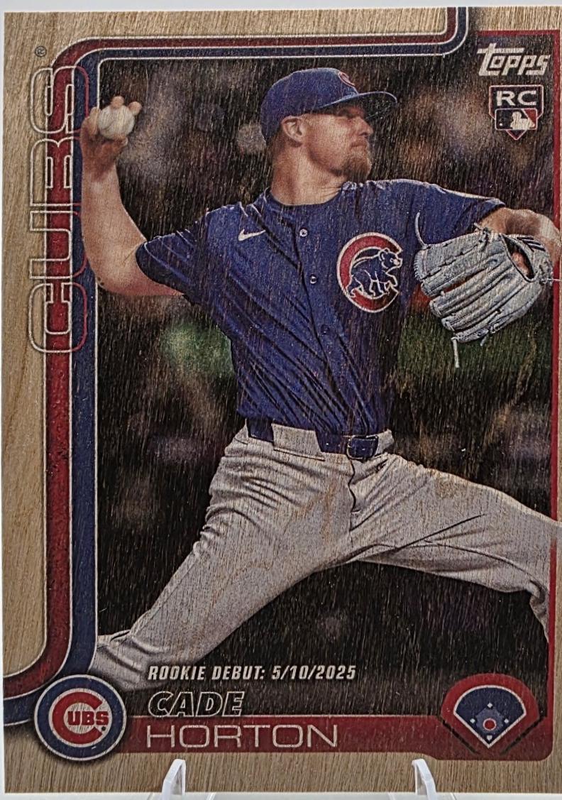 Cade Horton [Wood] #US214 Prices | 2025 Topps Update | Baseball Cards
