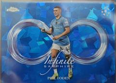 Phil Foden #IS-4 Prices | 2024 Topps Chrome UEFA Sapphire Infinite