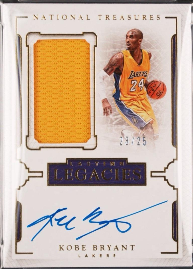 Kobe Bryant #S-KBR Prices | 2015 Panini National Treasures