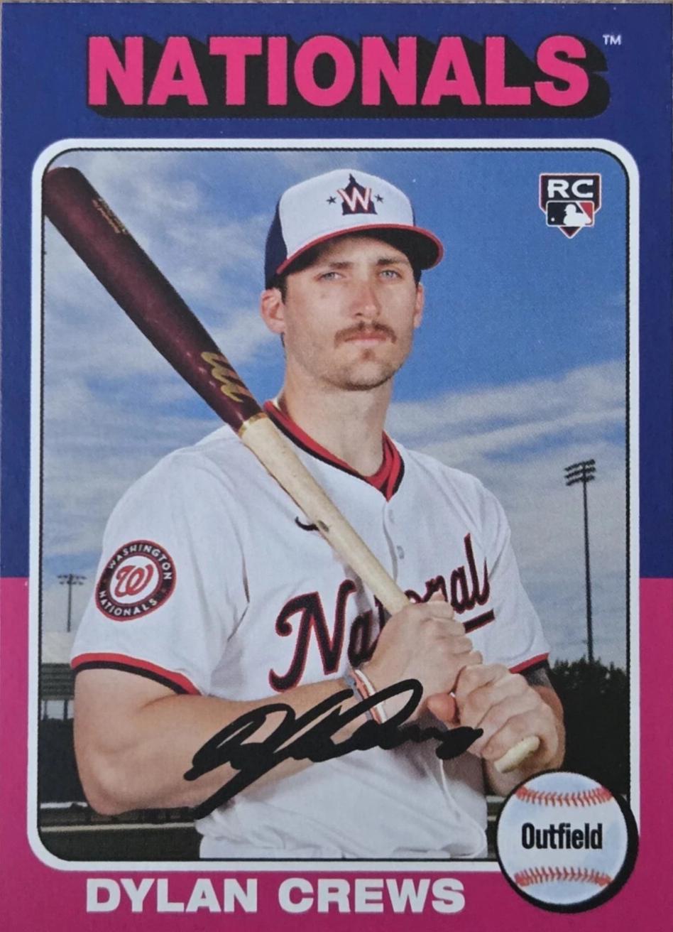 Dylan Crews #H25-24 Prices [Rookie] | 2025 Topps Heritage 25th