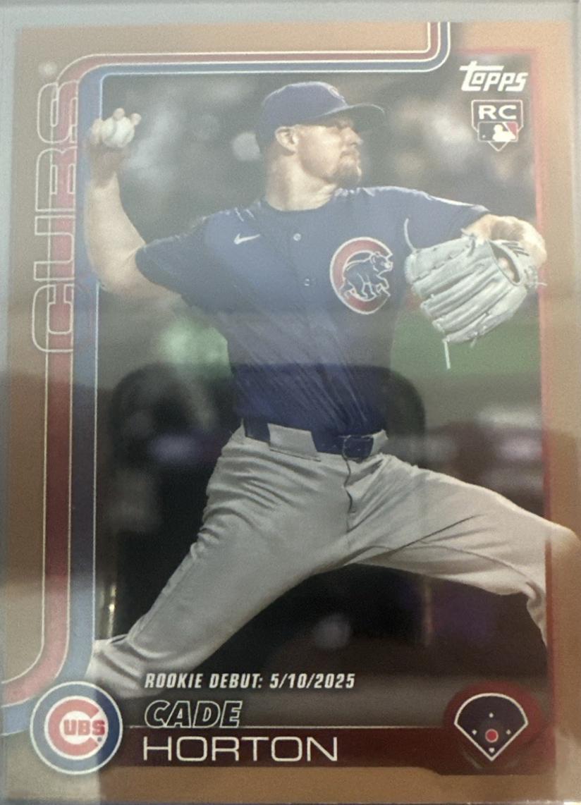 Cade Horton [Gold Border] #US214 Prices [Rookie] | 2025 Topps