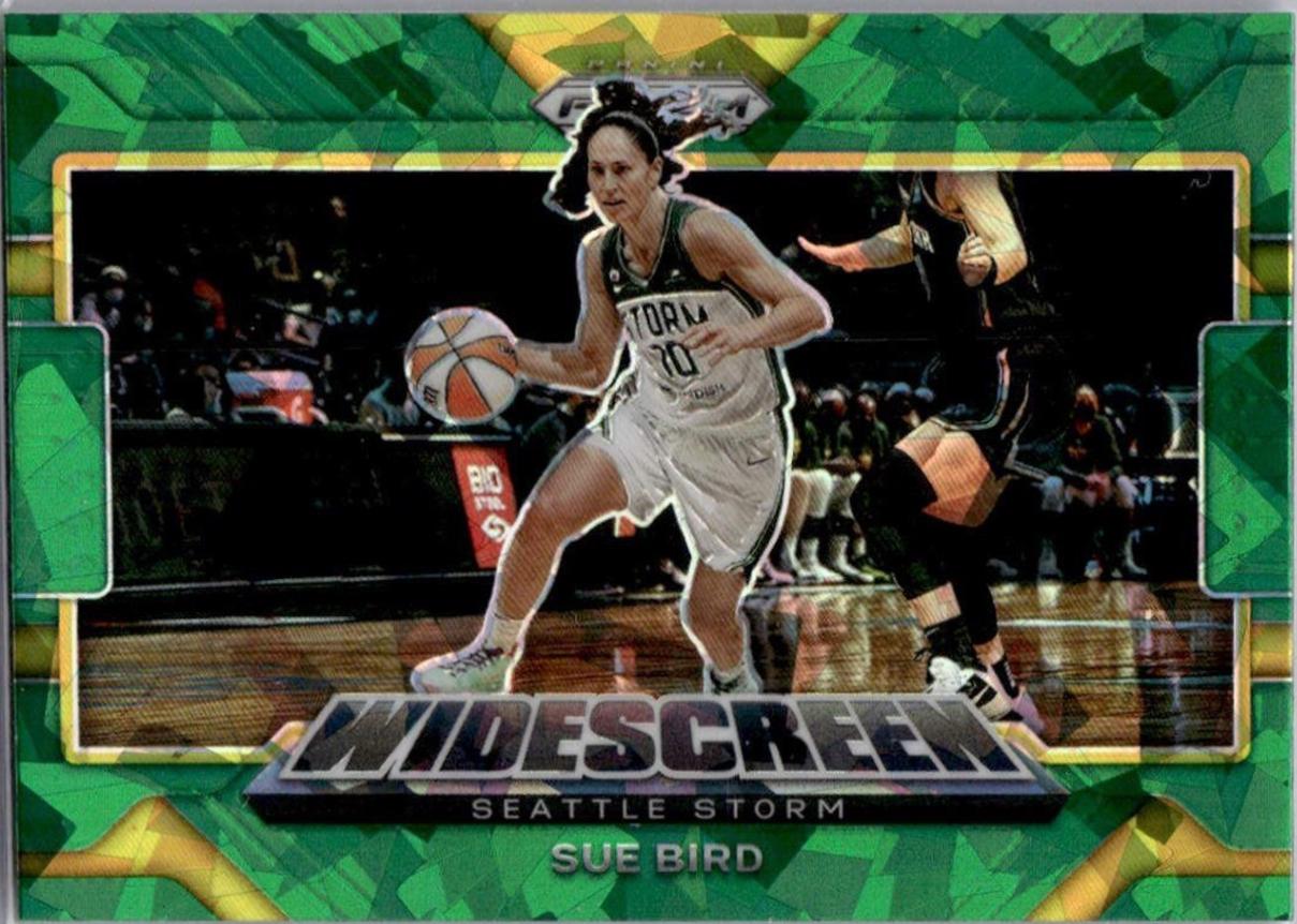 Sue Bird [Green Ice] #1 Prices | 2022 Panini Prizm WNBA Widescreen