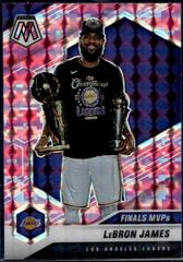 LeBron James [Camo Pink] #297 Prices | 2020 Panini Mosaic