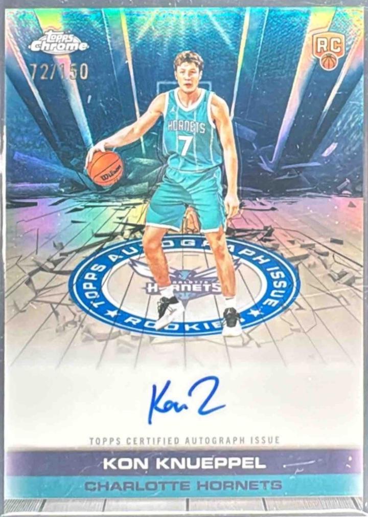 Kon Knueppel [Refractor Blue] #TAIR-KK Prices | 2025 Topps Chrome