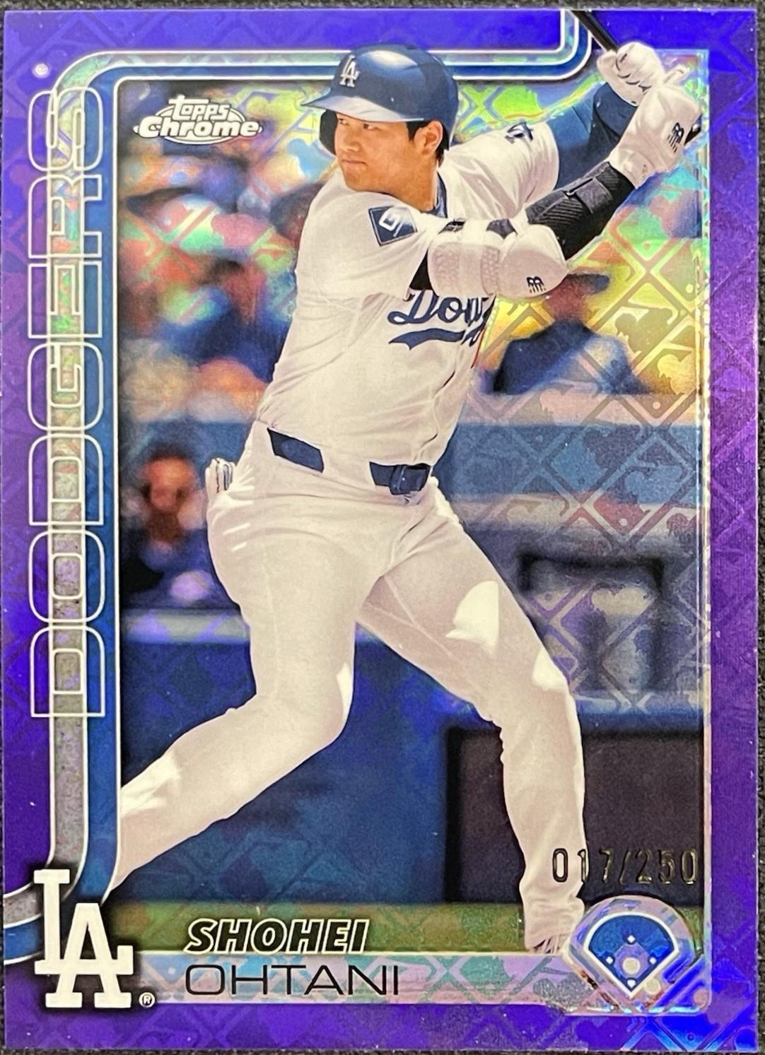 Shohei Ohtani [Purple Refractor] #1 Prices | 2025 Topps Chrome