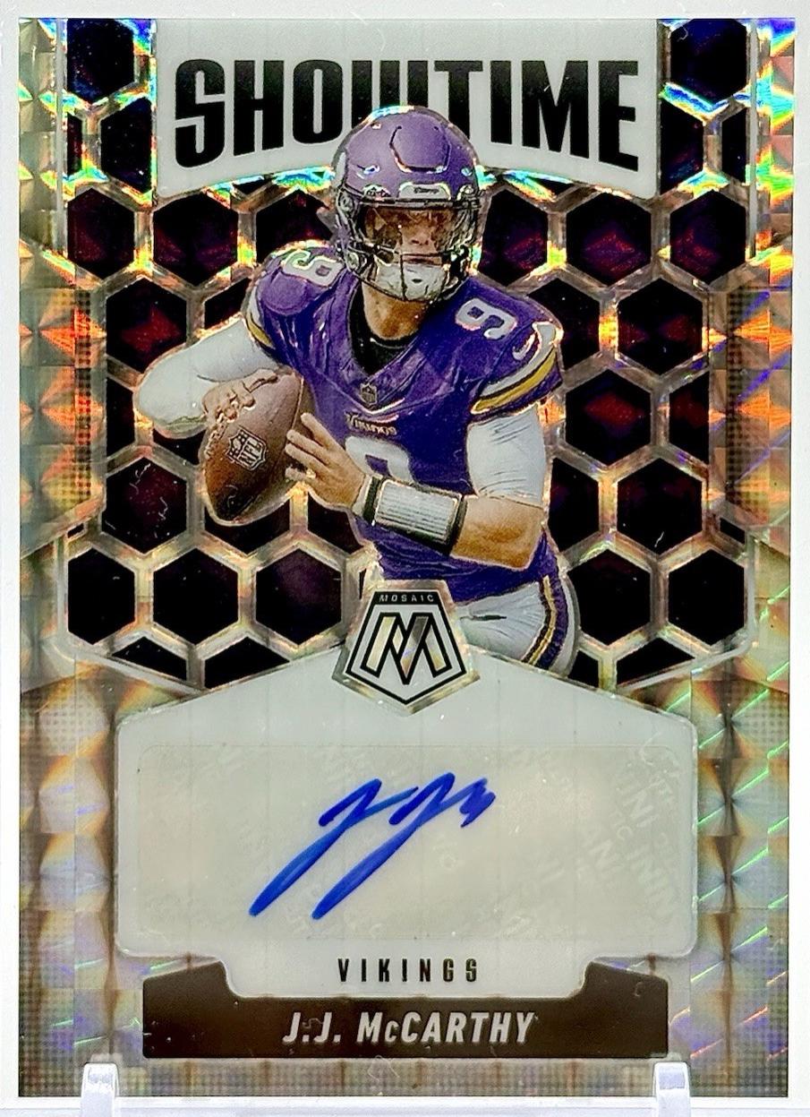 J.J. McCarthy #4 Prices | 2025 Panini Mosaic Showtime Signatures