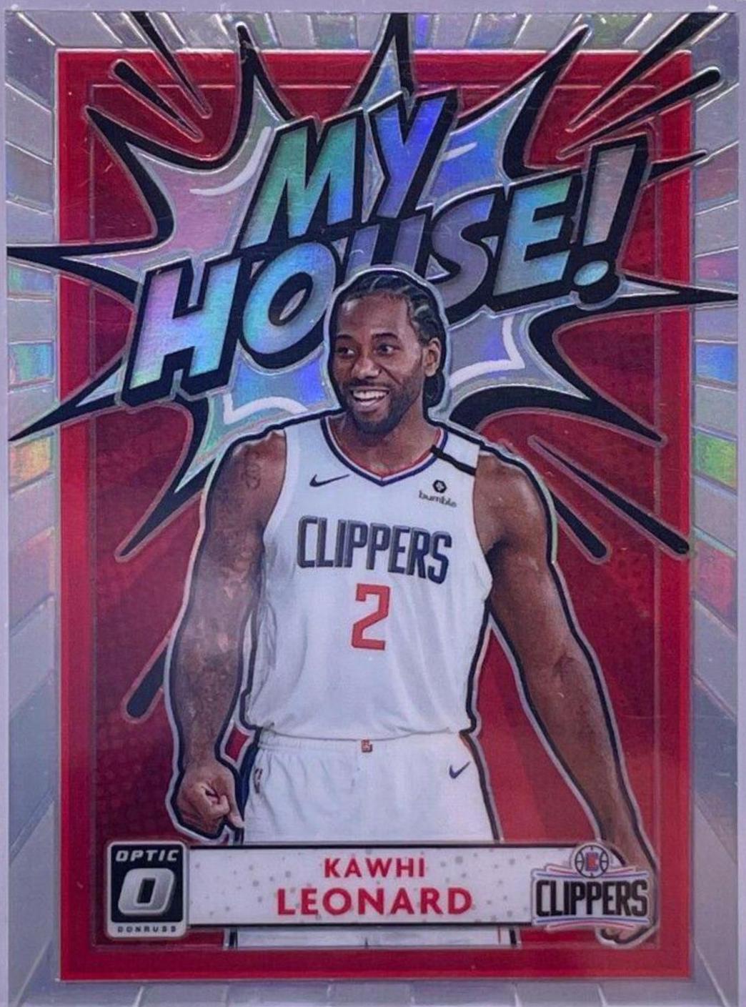 Kawhi Leonard #19 Prices | 2020 Panini Donruss Optic My House