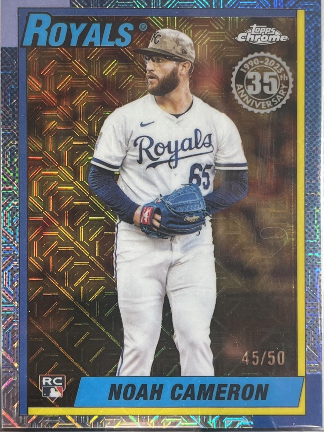 Noah Cameron [Gold] #U90C-85 Prices | 2025 Topps Update 1990