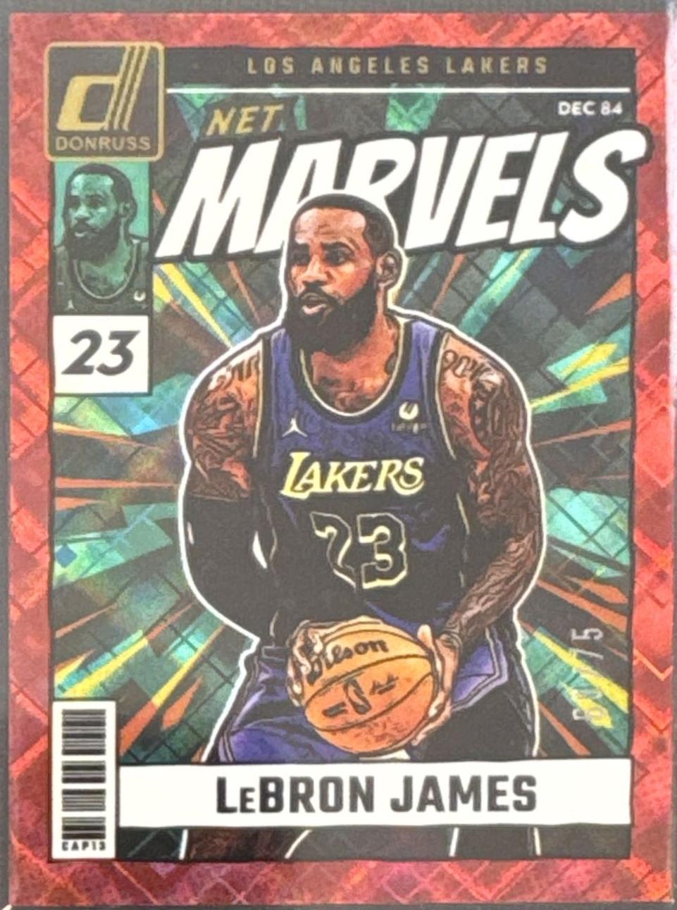 LeBron James [Diamond Red] #13 Prices | 2024 Panini Donruss Net