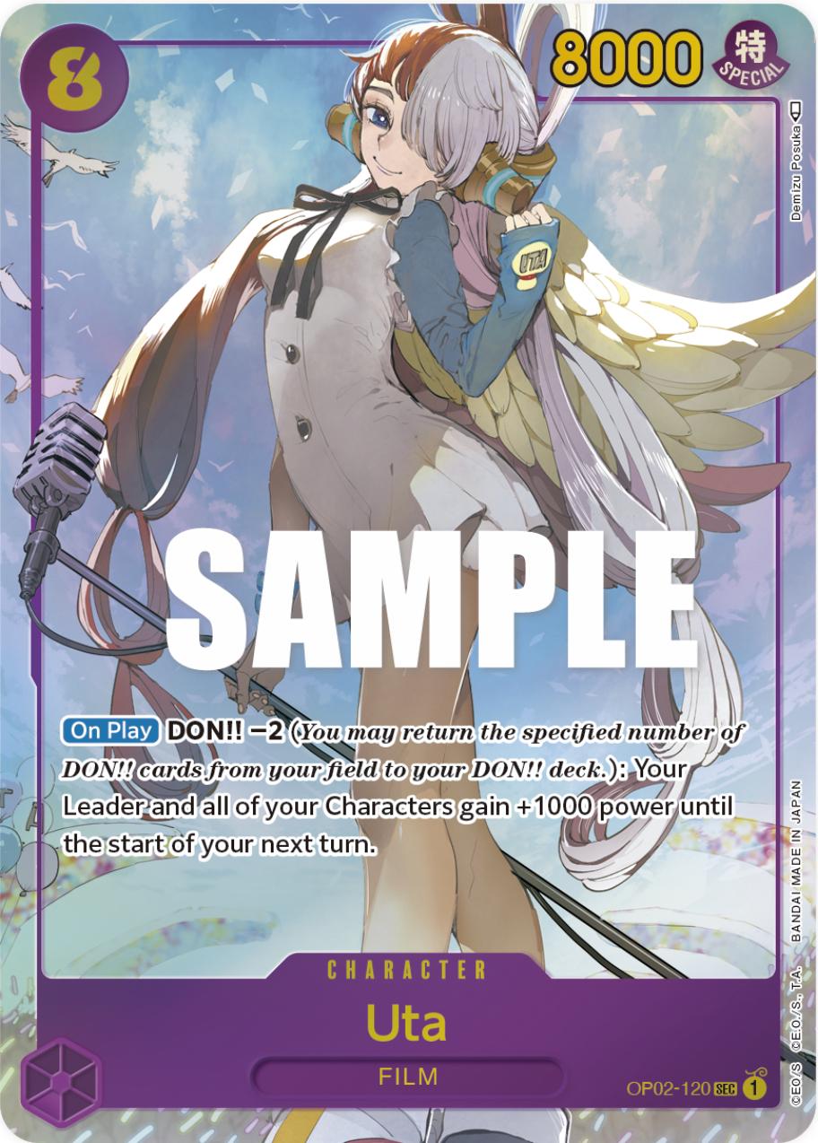 Uta [Alternate Art] OP02-120 Prices | One Piece Paramount War