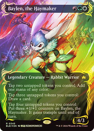 Baylen, the Haymaker #345 Prices | Magic Bloomburrow | Magic Cards