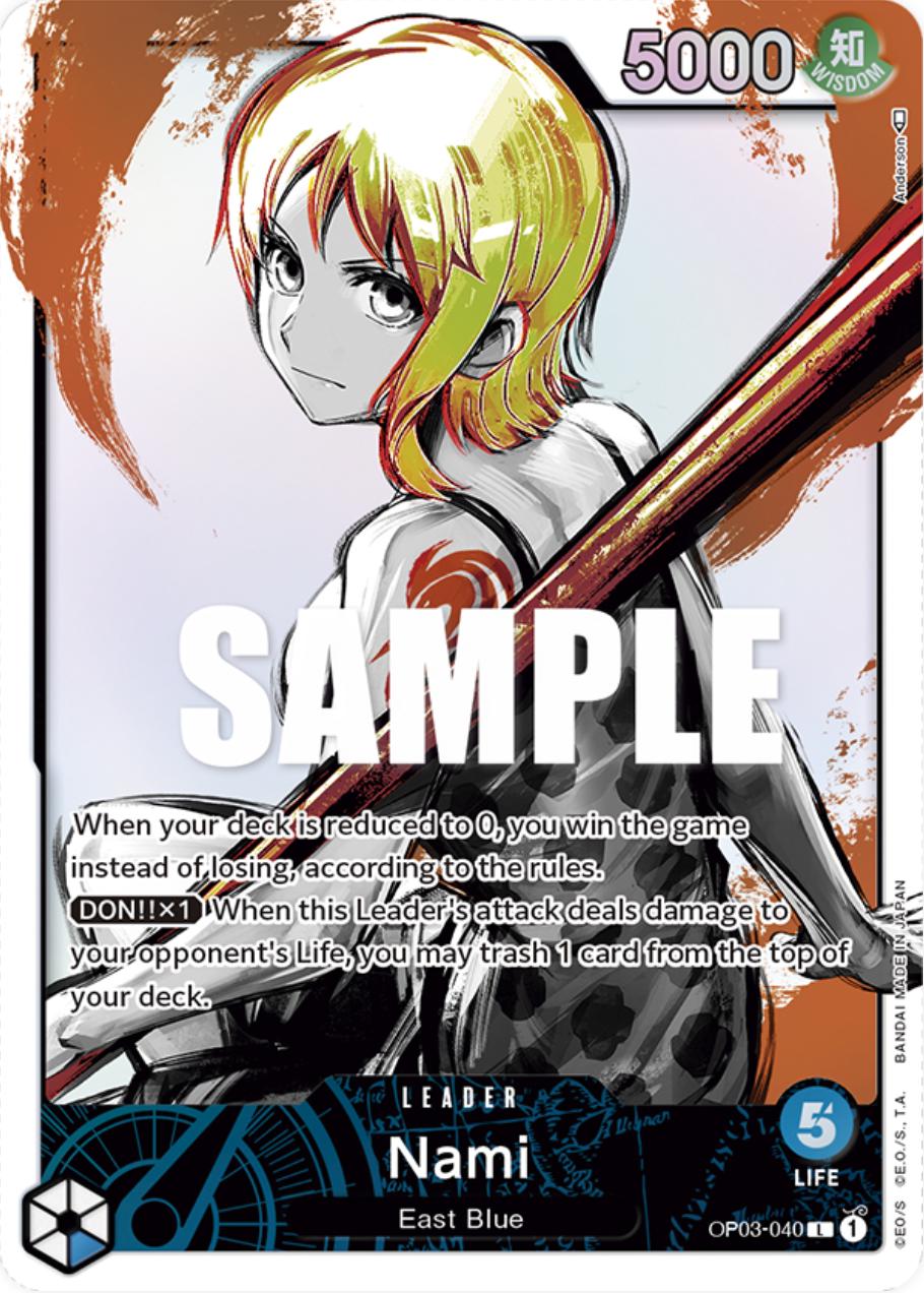 Nami [Alternate Art] OP03-040 Prices | One Piece Pillars of
