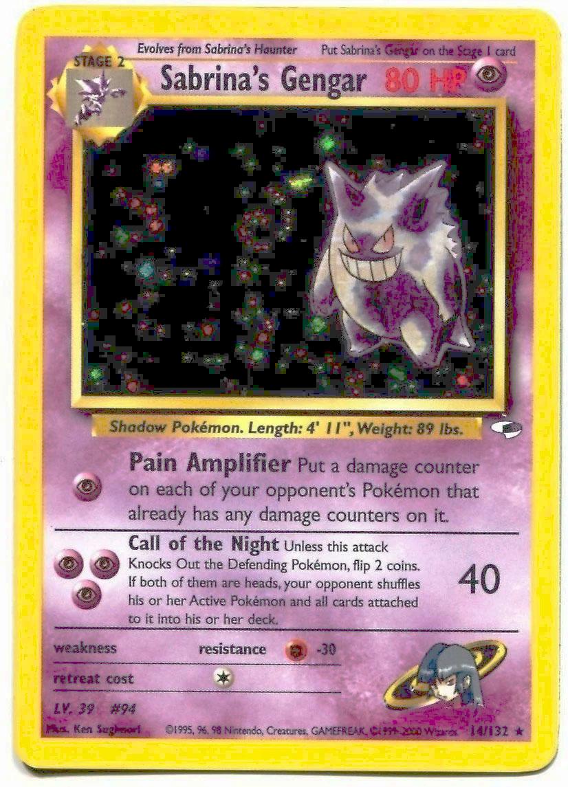Sabrina's Gengar #14 Prices | Pokemon Gym Heroes | Pokemon Cards