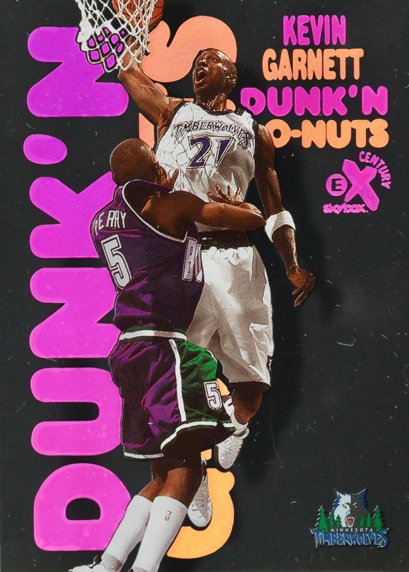 Kevin Garnett #8DG Prices | 1998 Skybox E-X Century Dunk 'N Go
