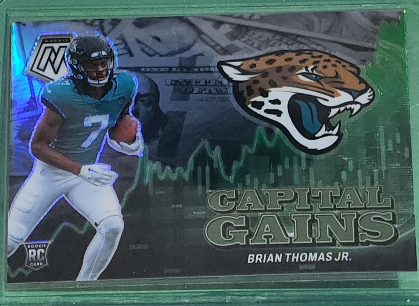 Brian Thomas Jr. [Silver] #17 Prices | 2024 Panini Mosaic Capital