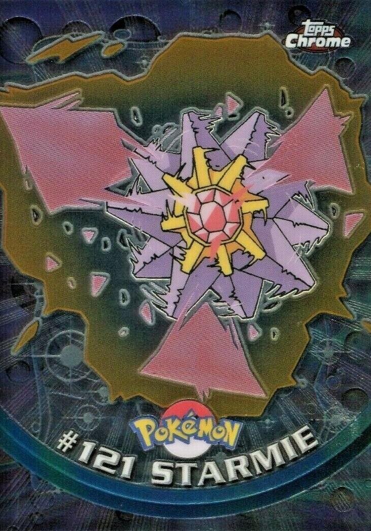Starmie #121 Prices | Pokemon 2000 Topps Chrome | Pokemon Cards
