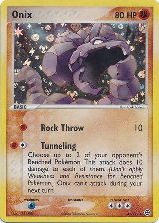 Onix [Reverse Holo] #42 Prices | Pokemon Fire Red & Leaf Green