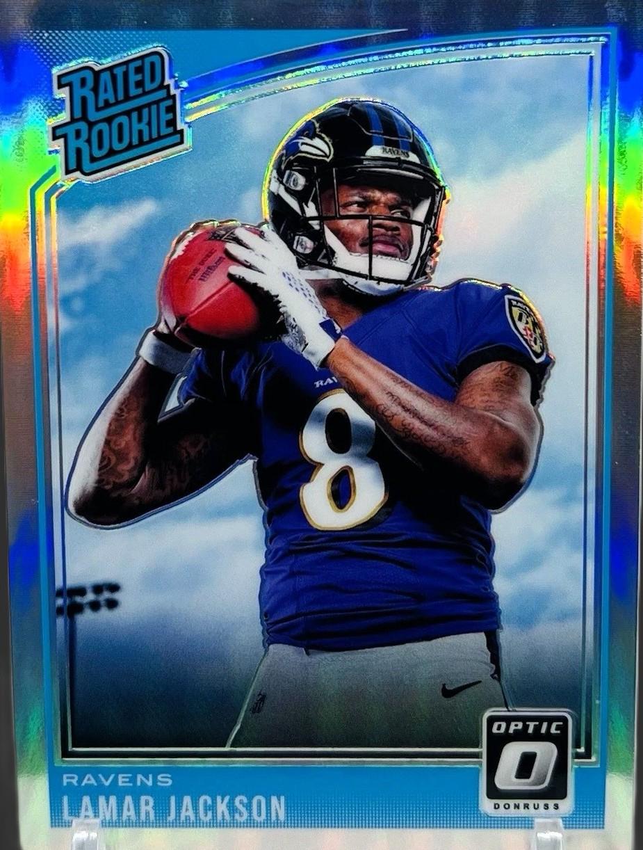Lamar Jackson [Holo] #167 Prices [Rookie] | 2018 Donruss Optic