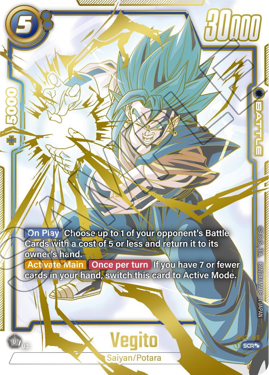 Vegito [Super Alternate Art Holo] FB02-139 Prices | Dragon Ball