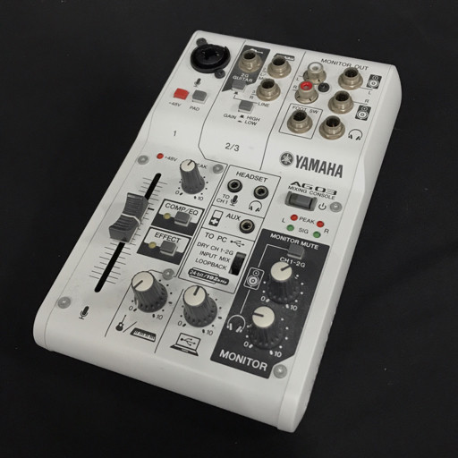 YAMAHA AG03 ミキシングコンソール オーディオインターフェース 買取