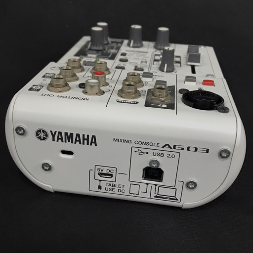 YAMAHA AG03 ミキシングコンソール オーディオインターフェース 買取