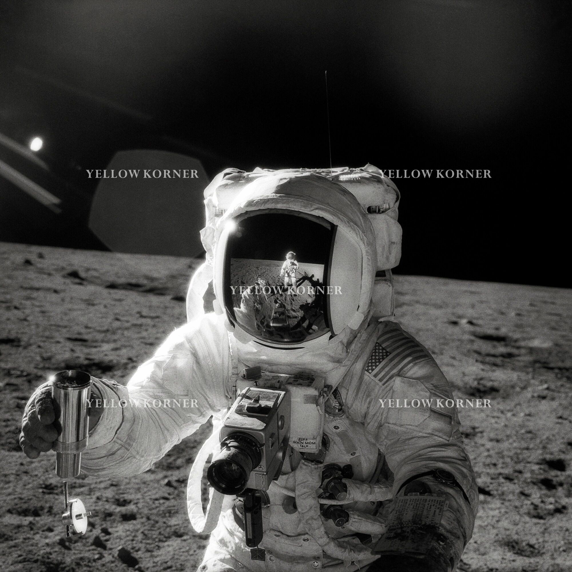 E.Aldrin, Apollo 11, Space, NEIL ARMSTRONG · Art photographs