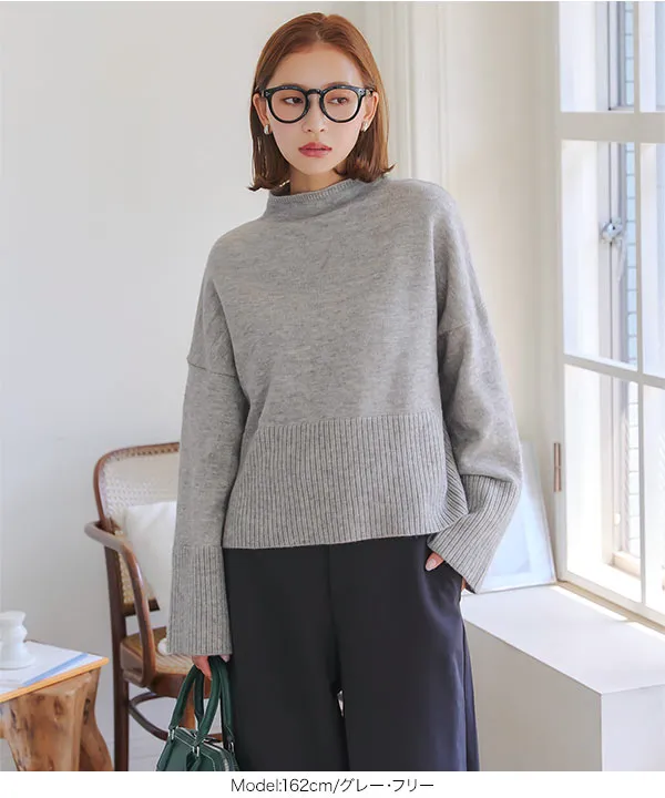 ボトルネックニット [C7132] - レディースファッション通販 神戸レタス