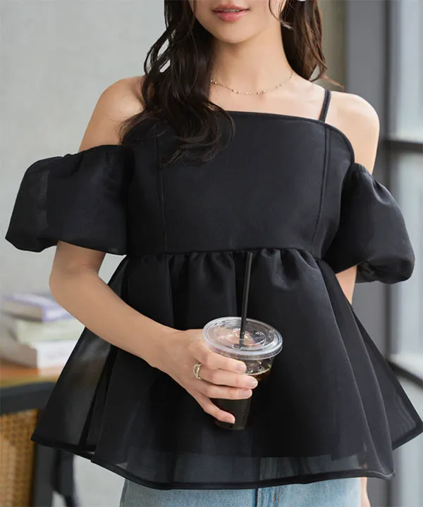 2wayシアーダンボールビスチェ [C7558] - レディースファッション通販