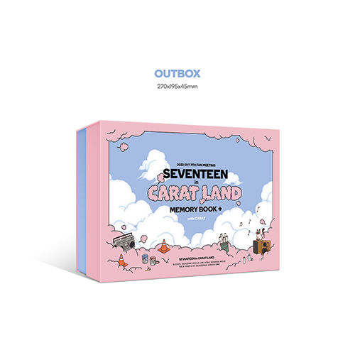 2023 SVT 7TH FAN MEETING ＜SEVENTEEN in CARAT LAND＞ MEMORY BOOK+