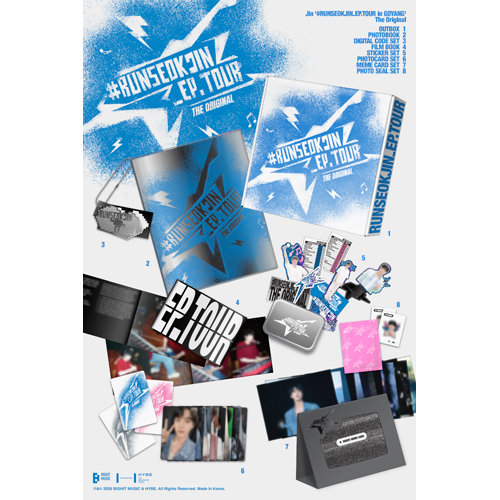 Jin '#RUNSEOKJIN_EP.TOUR in GOYANG' The Original & Jin CHALLENGE