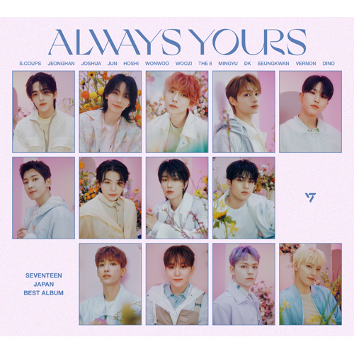 SEVENTEEN JAPAN BEST ALBUM「ALWAYS YOURS」【CD】【+52P PHOTO BOOK
