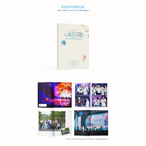 2021 SVT 5TH FAN MEETING 〈SEVENTEEN in CARAT LAND〉 MEMORY BOOK +