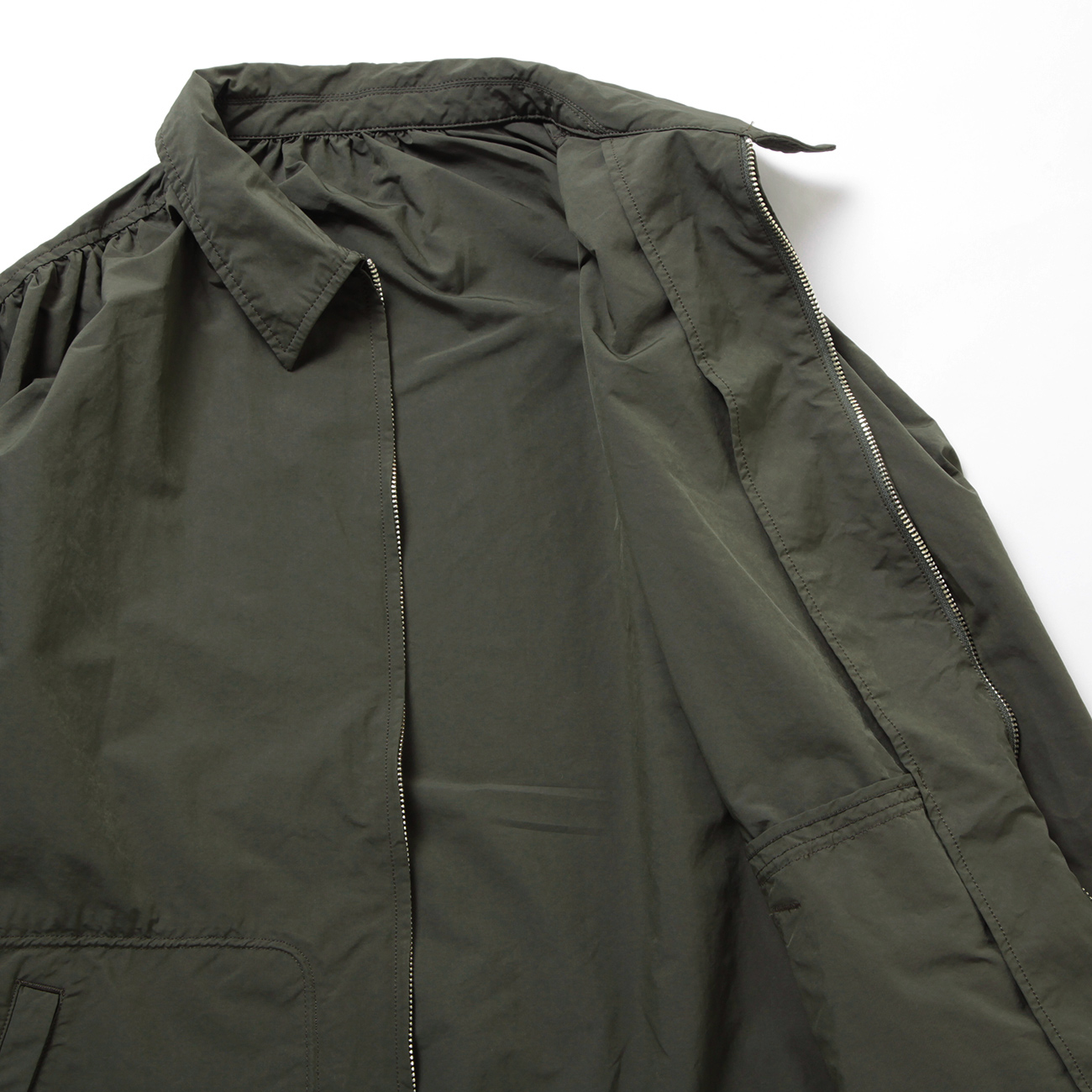 Porter Classic / ポータークラシック | WEATHER GATHERED ZIP UP