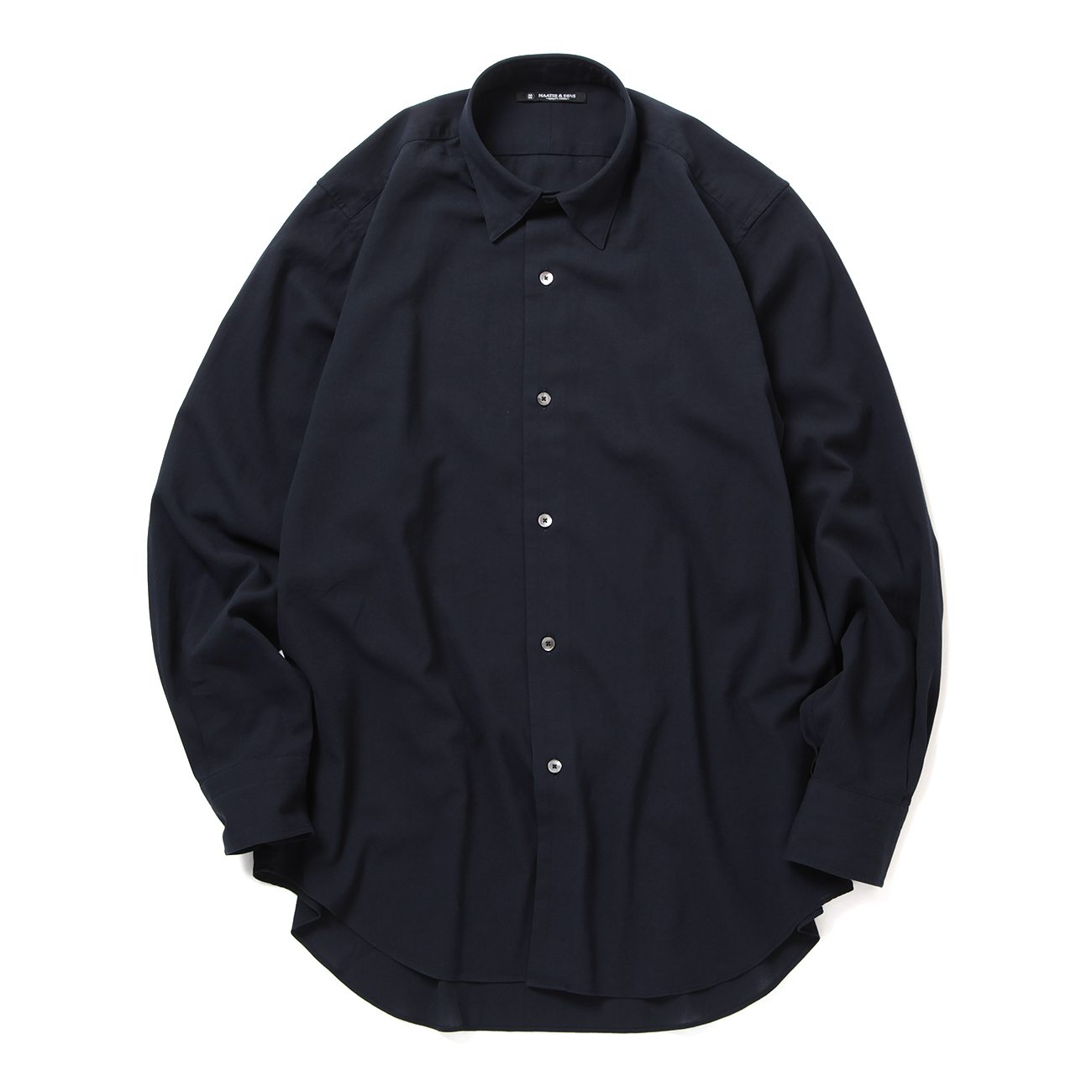 MAATEE&SONS / マーティーアンドサンズ | CHARLES 強撚ビエラ - Navy