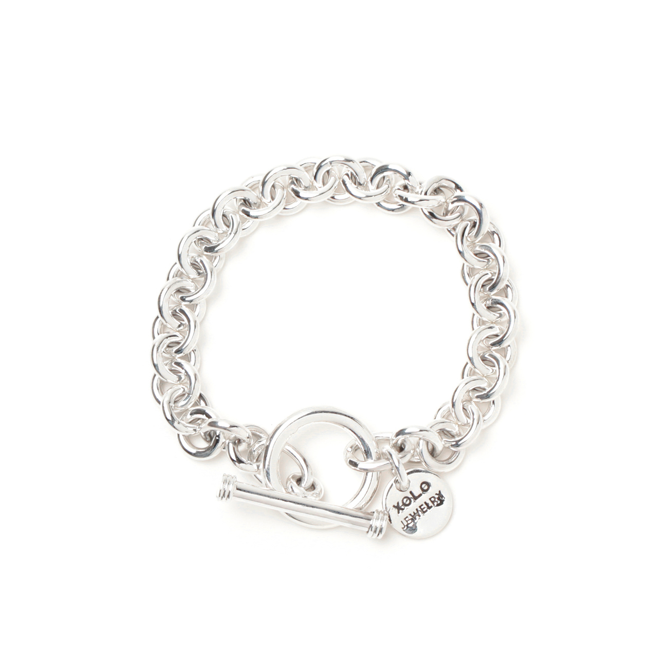 XOLO JEWELRY / ショロ ジュエリー | Round link Bracelet 8mm