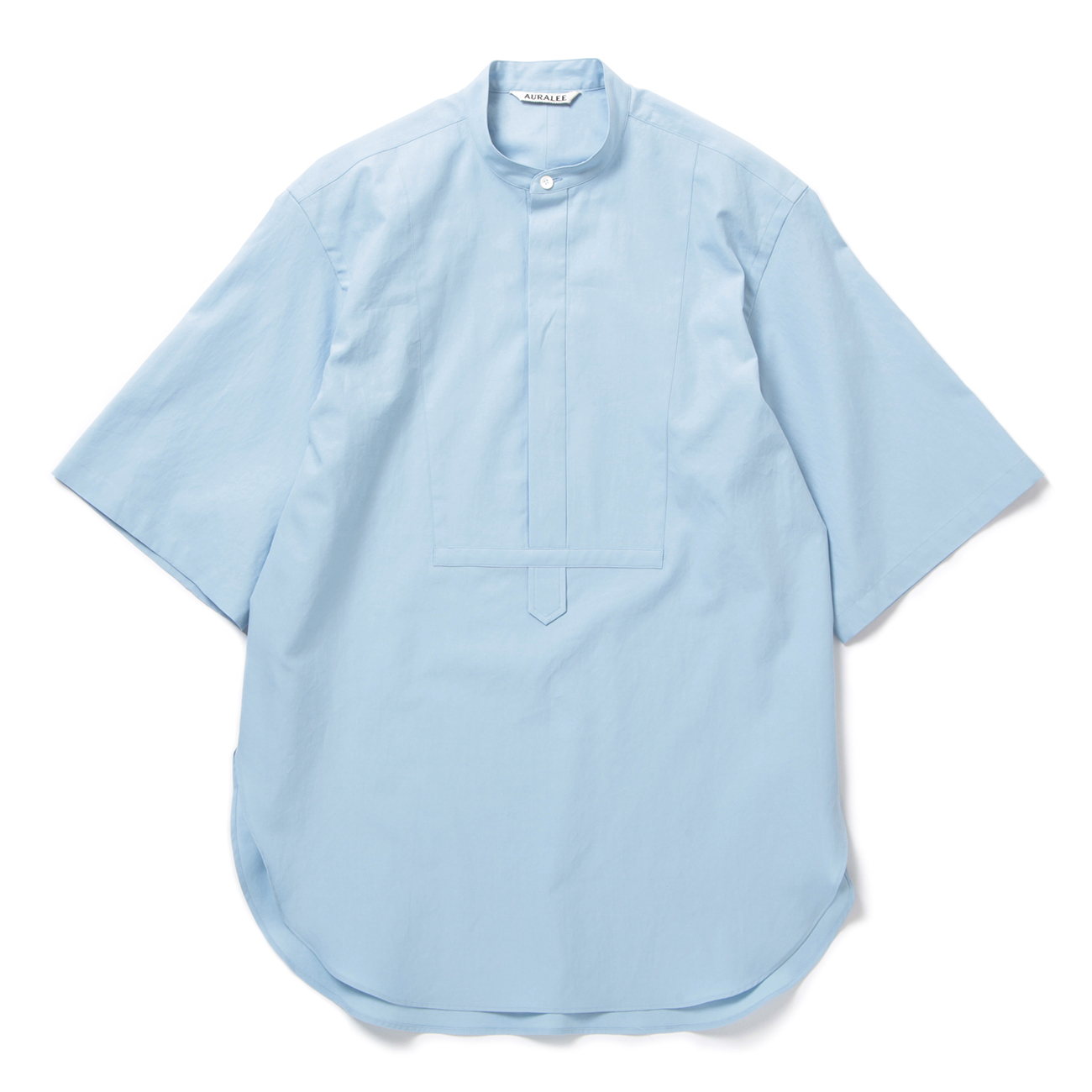 AURALEE / オーラリー | WASHED FINX TWILL HALF SLEEVED P/O SHIRT