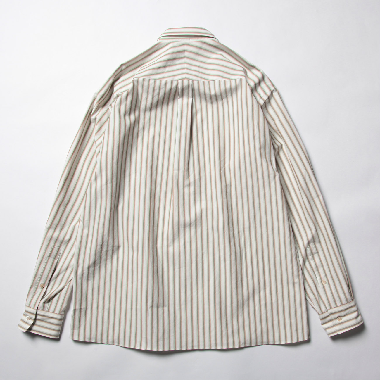 AURALEE / オーラリー | WASHED FINX TWILL STRIPE SHIRTS (メンズ