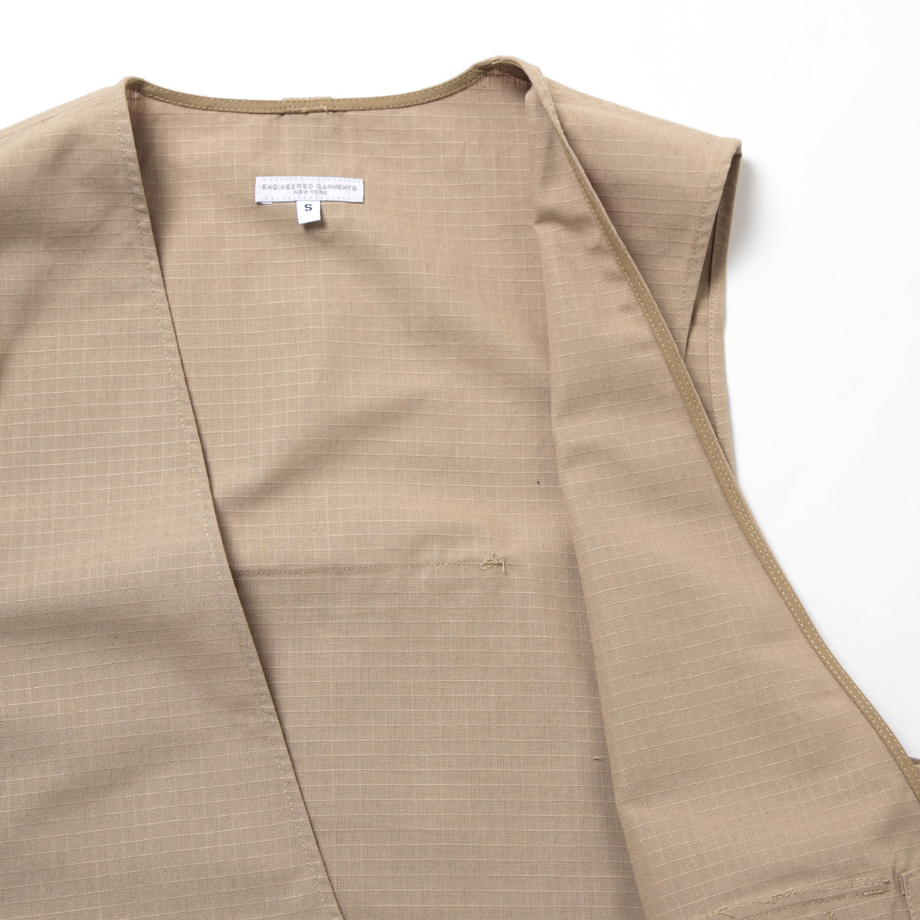 ENGINEERED GARMENTS / エンジニアドガーメンツ | Fowl Vest - Cotton