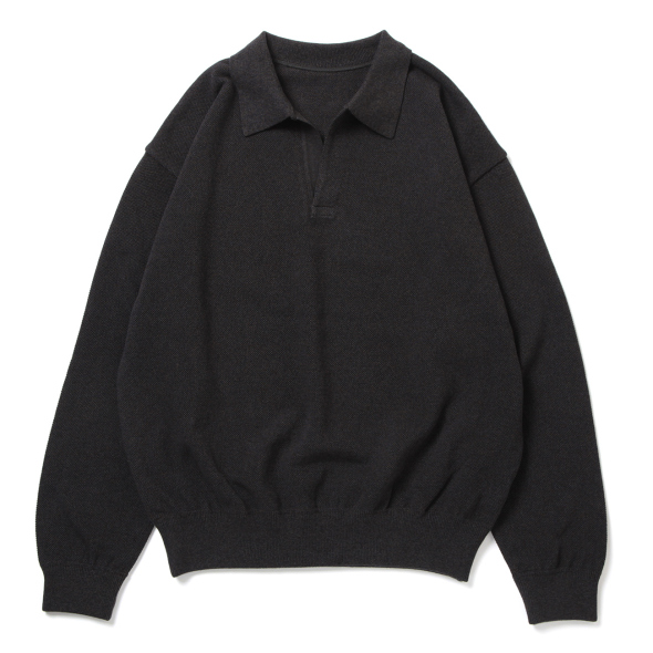 crepuscule / クレプスキュール | Moss Stitch Skipper - Black | 通販