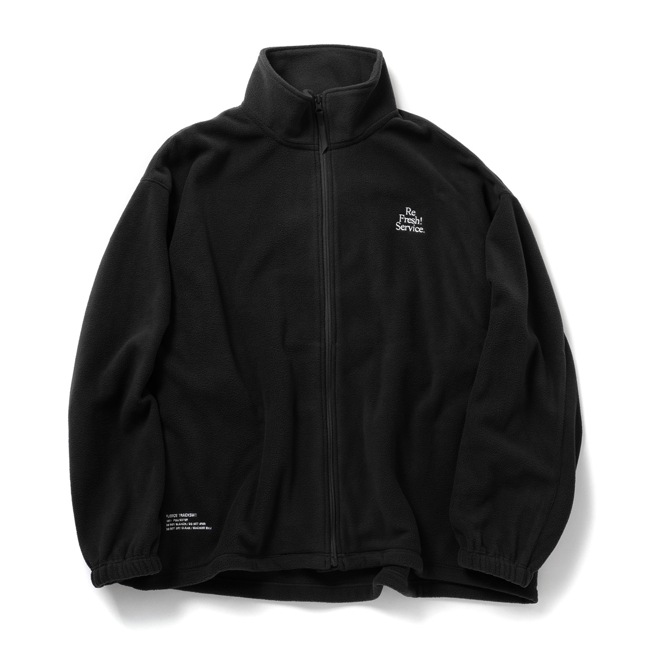 FreshService / フレッシュサービス | FLEECE TRACK SUIT - Black