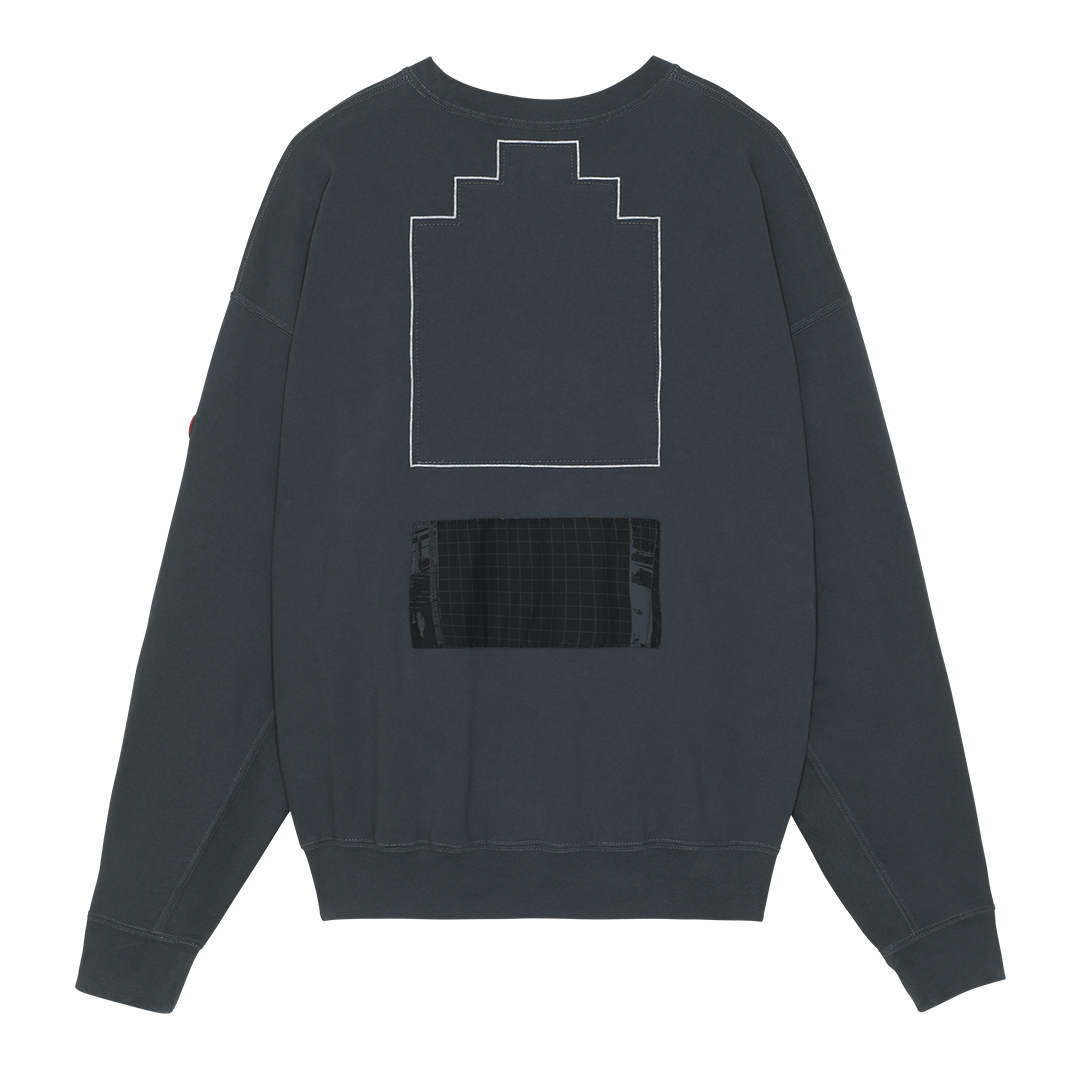 C.E / シーイー | OVERDYE CAV EMPT CREW NECK - Charcoal | 通販
