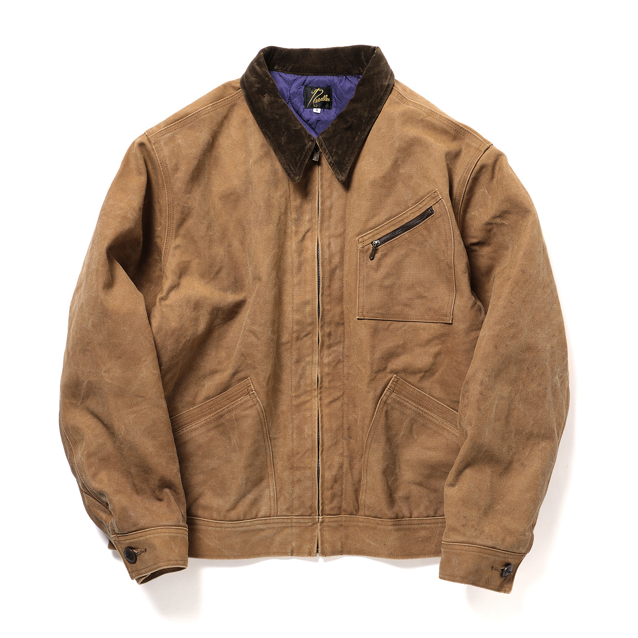 Needles / ニードルズ | Zipped Work Jacket - Duck Canvas